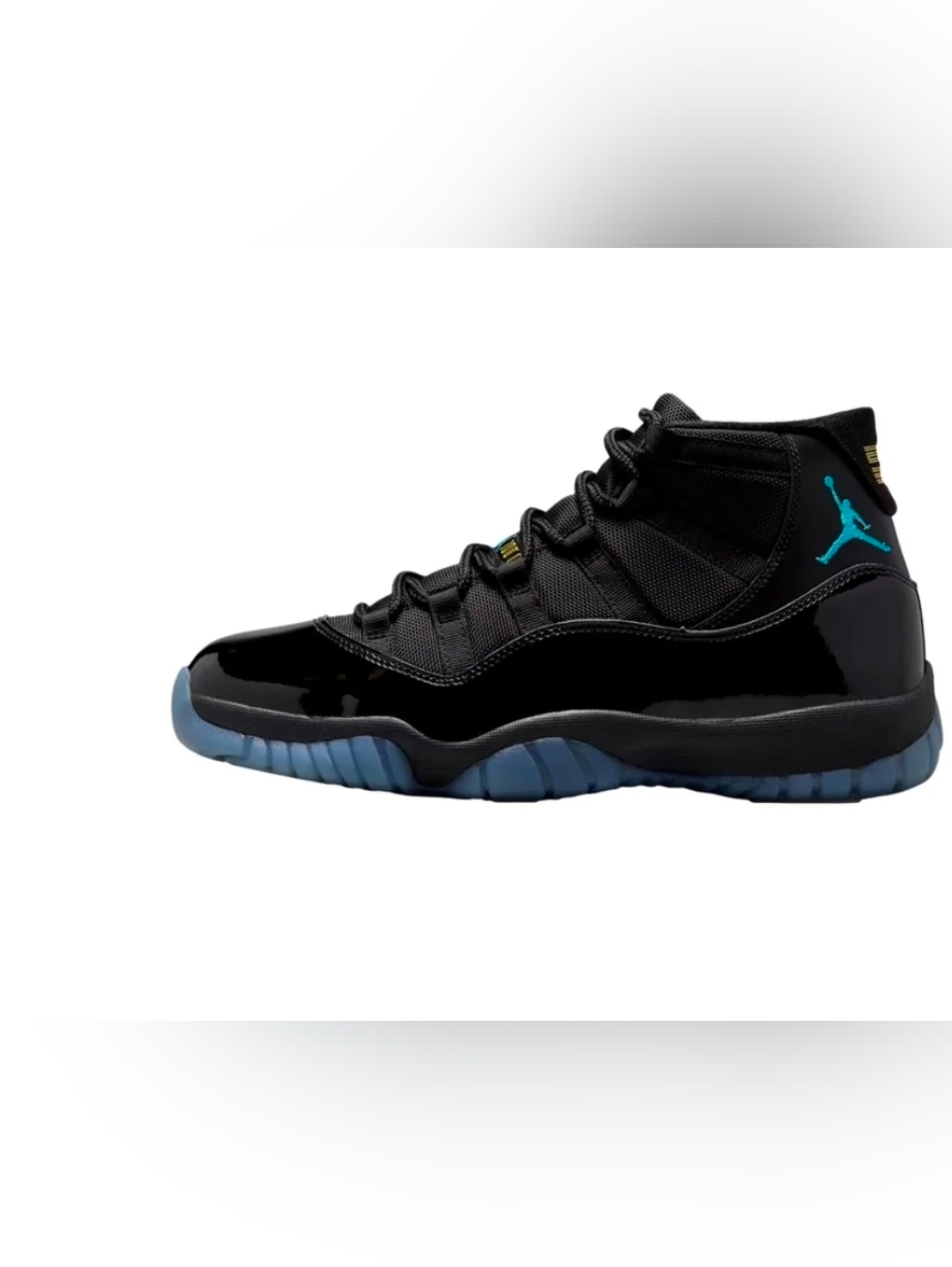 Air Jordan11 Retro Men's Black High-Top Sneakers